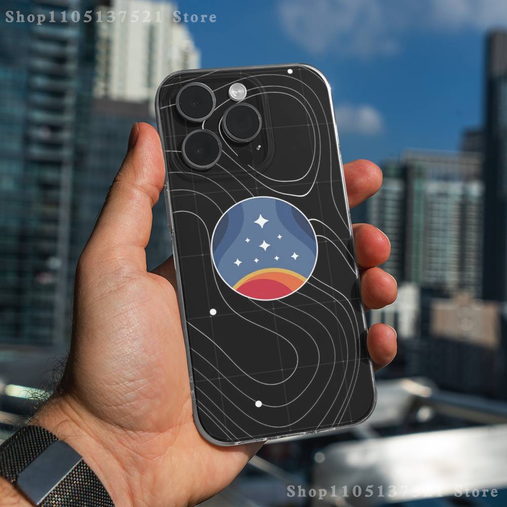S-StarfieldS Game Phone Case For iPhone 17,16,15,14,13,12,11 Pro,Max,Plus,X,XS,XR,SE4,E Mini Transparent Soft Cover