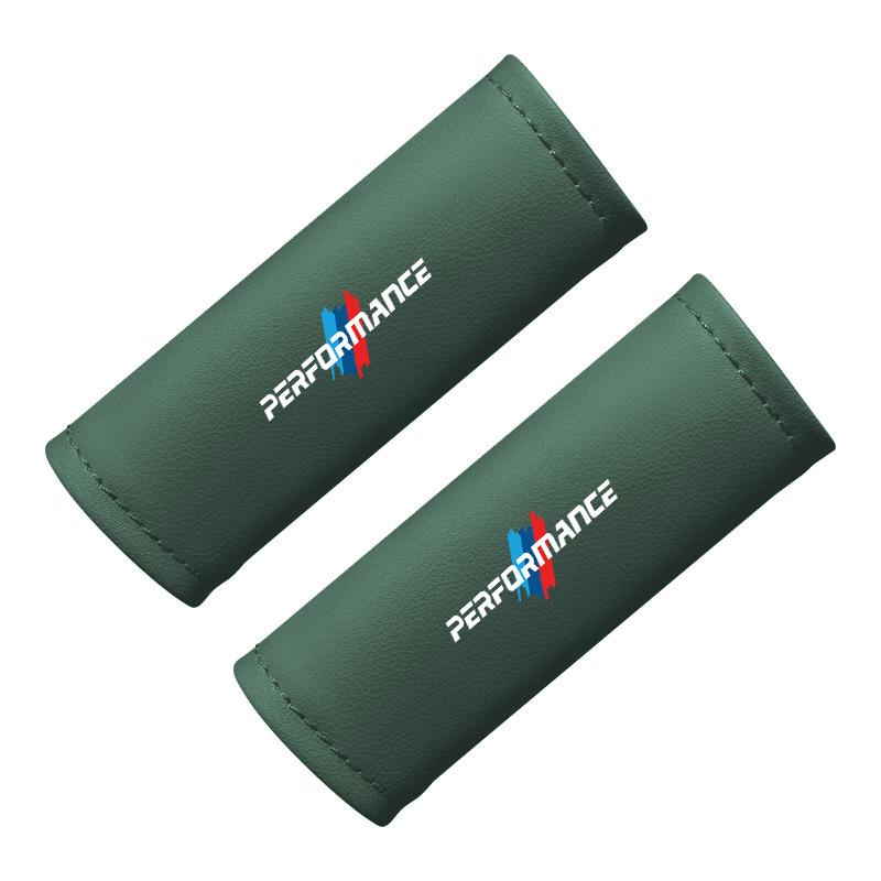 2Pcs Leather Car Roof Handle Cover Gloves Interior Protector For BMW X1 X2 X3 X5 X4 X6 X7 G30 G20 G32 G11 G12 F40 F30 F20 F10
