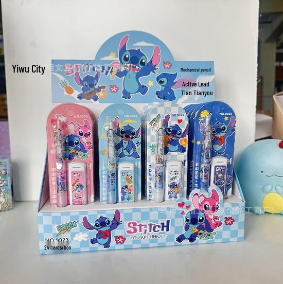 Hello Kitty No-Sharpen Click Pencil Set with Refills for Kids & Students