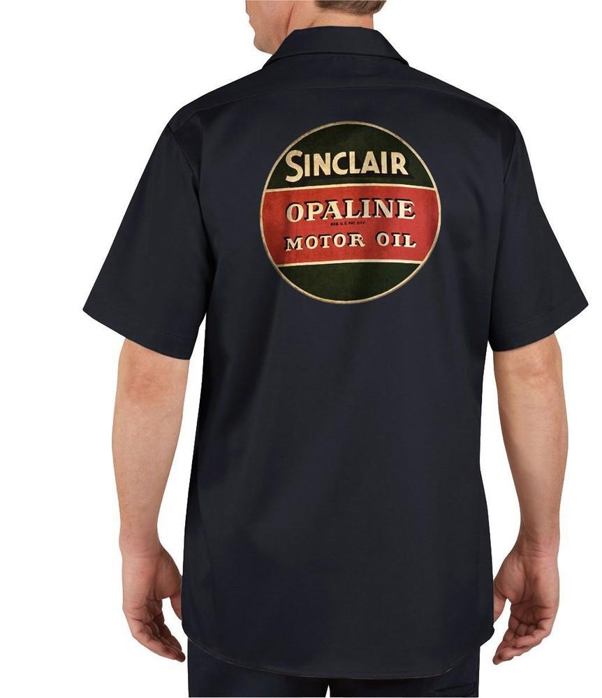 Sinclair Opaline Motor Oil - Mechanics Graphic Work Shirt Short Sleeve Unisex T-Shirt XXXXL