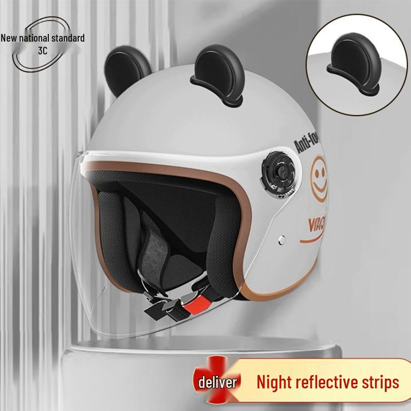 Women's Unisex Winter Warm Half Helmet for Electric Scooter/Motorcycle with Free Shipping