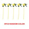 5pcs Heavy Duty Trigger Sprayer Nozzle Heads for Standard Spray Bottles Industrial Grade Plastic Replacement Parts