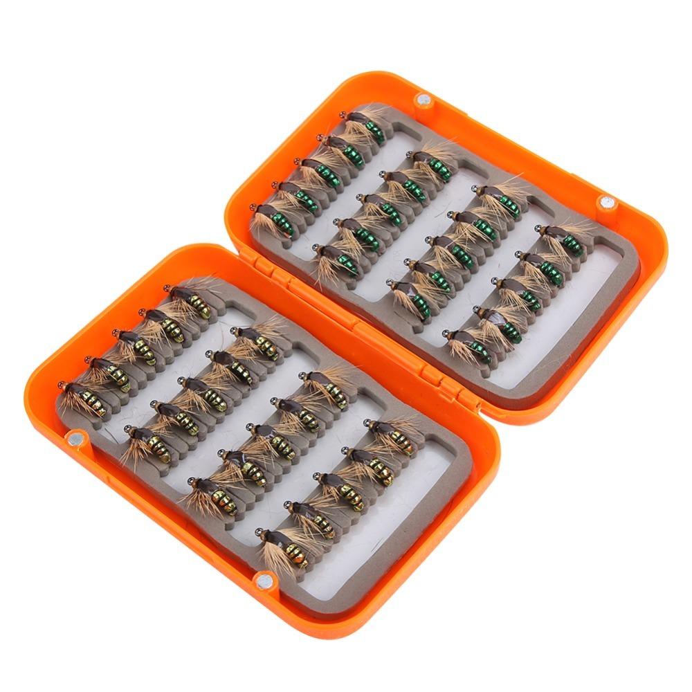 

40PCS Multicolor Fishing Trout Flies Lifelike Fishing Bait Durable Fly Fishing Flies Fly Fishing