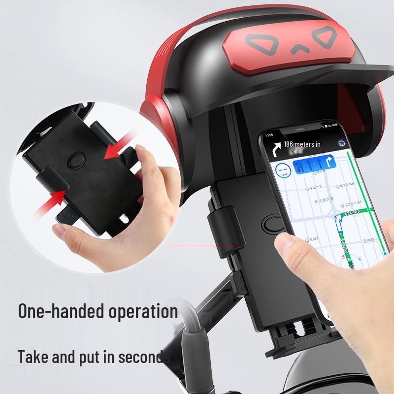 Shockproof Rainproof Mobile Holder for Vehicles and Bikes