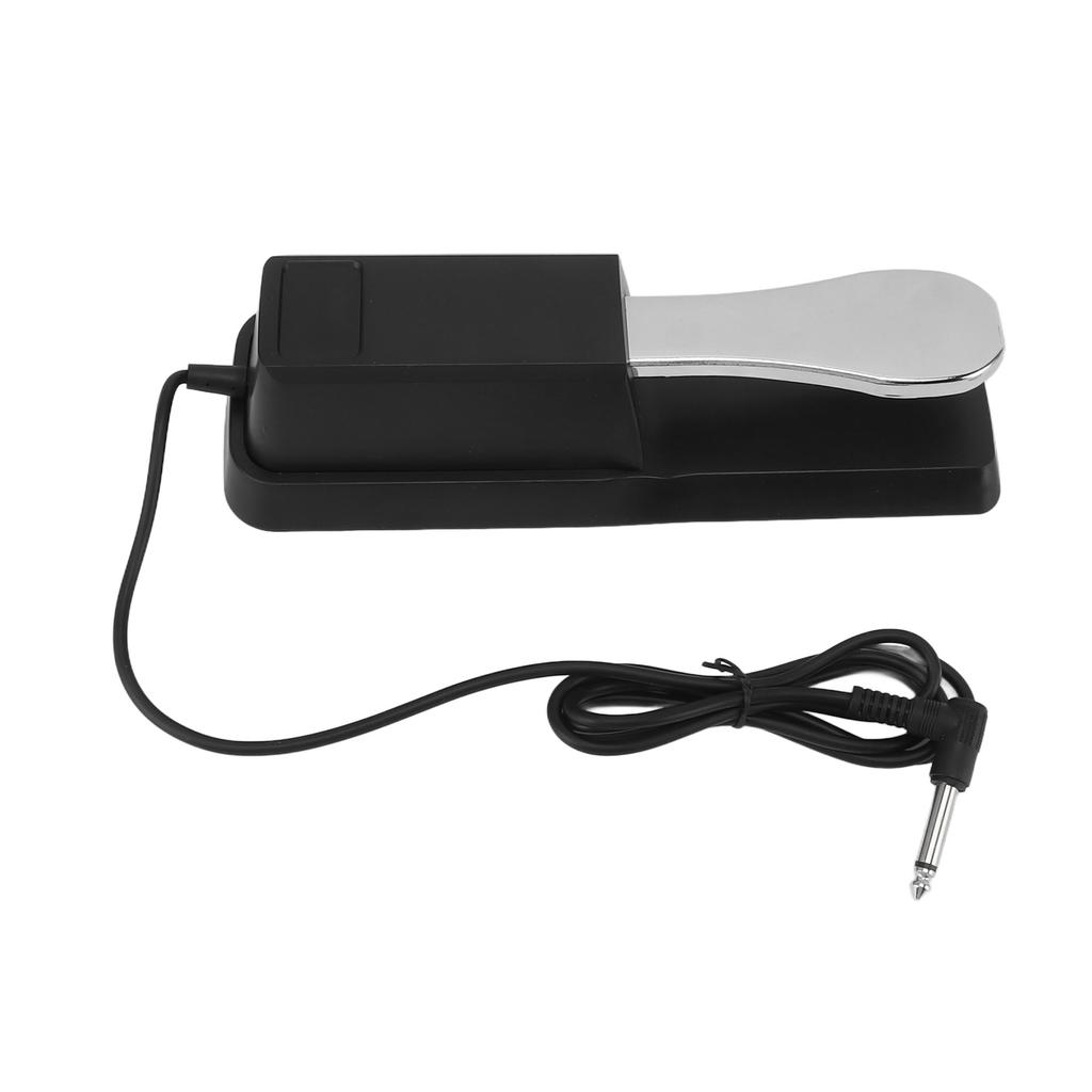 Sustain Pedal Metal Universal Piano Keyboard Support Instrument Accessories Silver