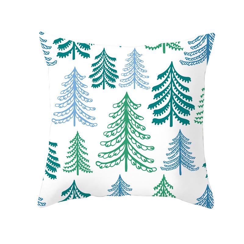 Cartoon Printed Christmas Pillow Cases New Sofa Pillow Cases Home Home Decoration