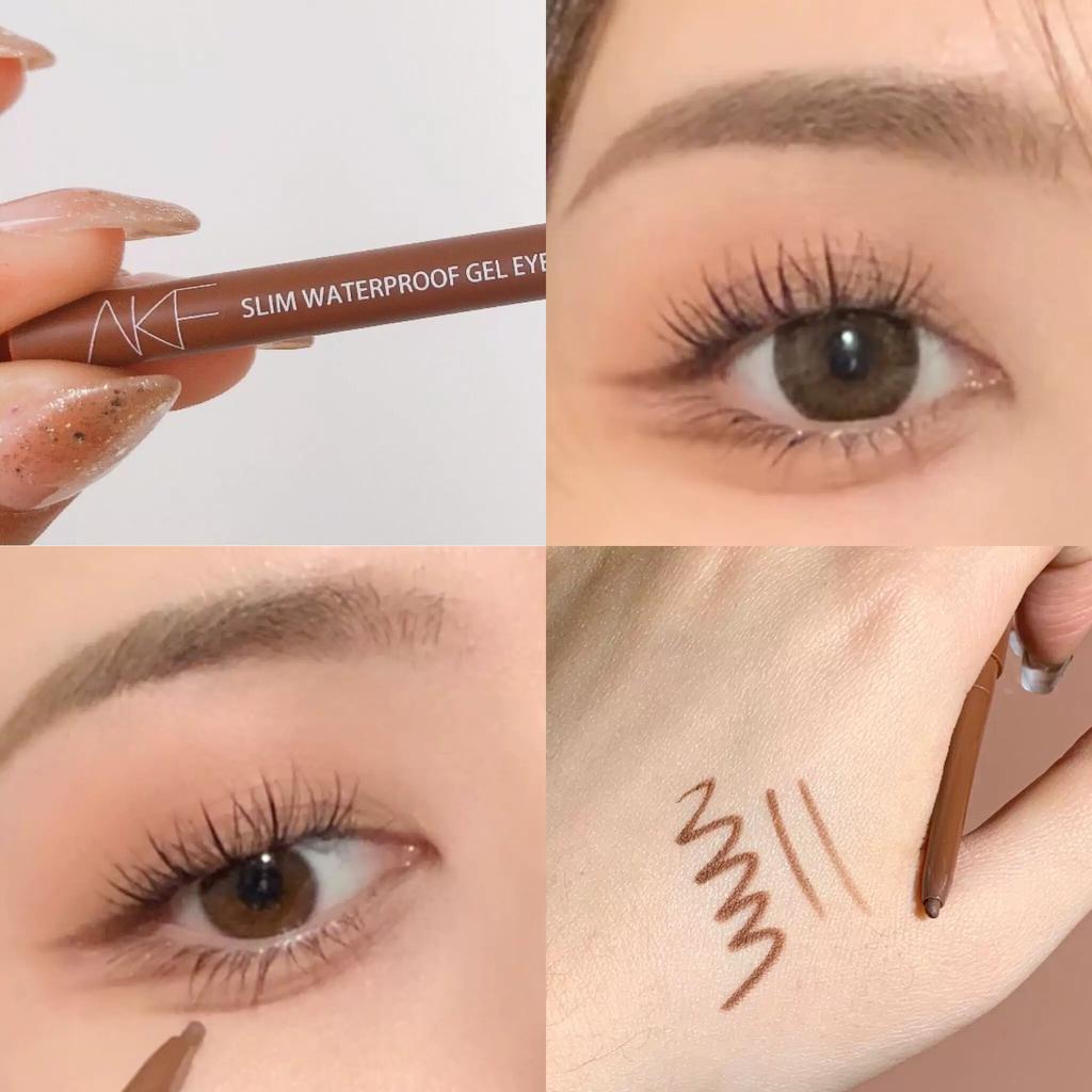 AKF Light Brown Natural Long Lasting Smooth Eyeliner