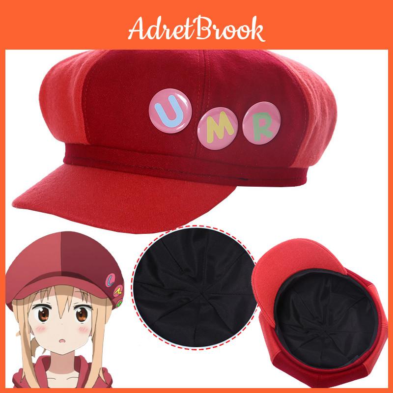 Cute Fun Himouto Umaru-chan Doma Umaru Hat Winter Red Warm Beret Cotton Xmas Gift