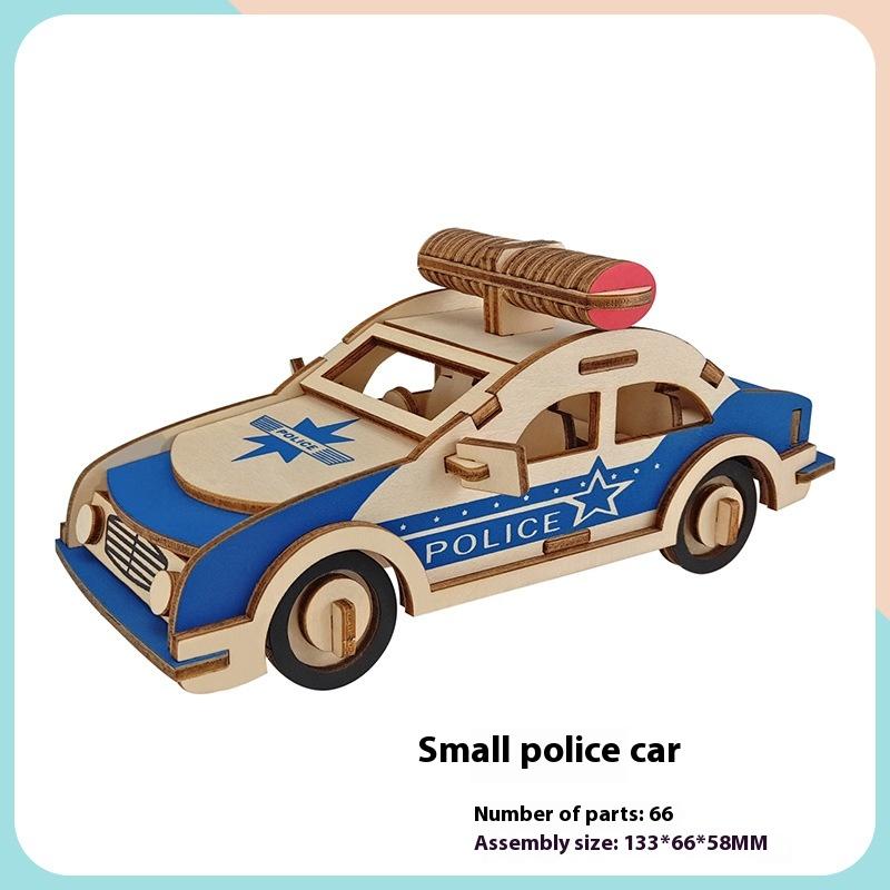 

Детская деревянная 3D-головоломка, модель автомобиля, украшения, сделай сам, детские развивающие игрушки ручной работы