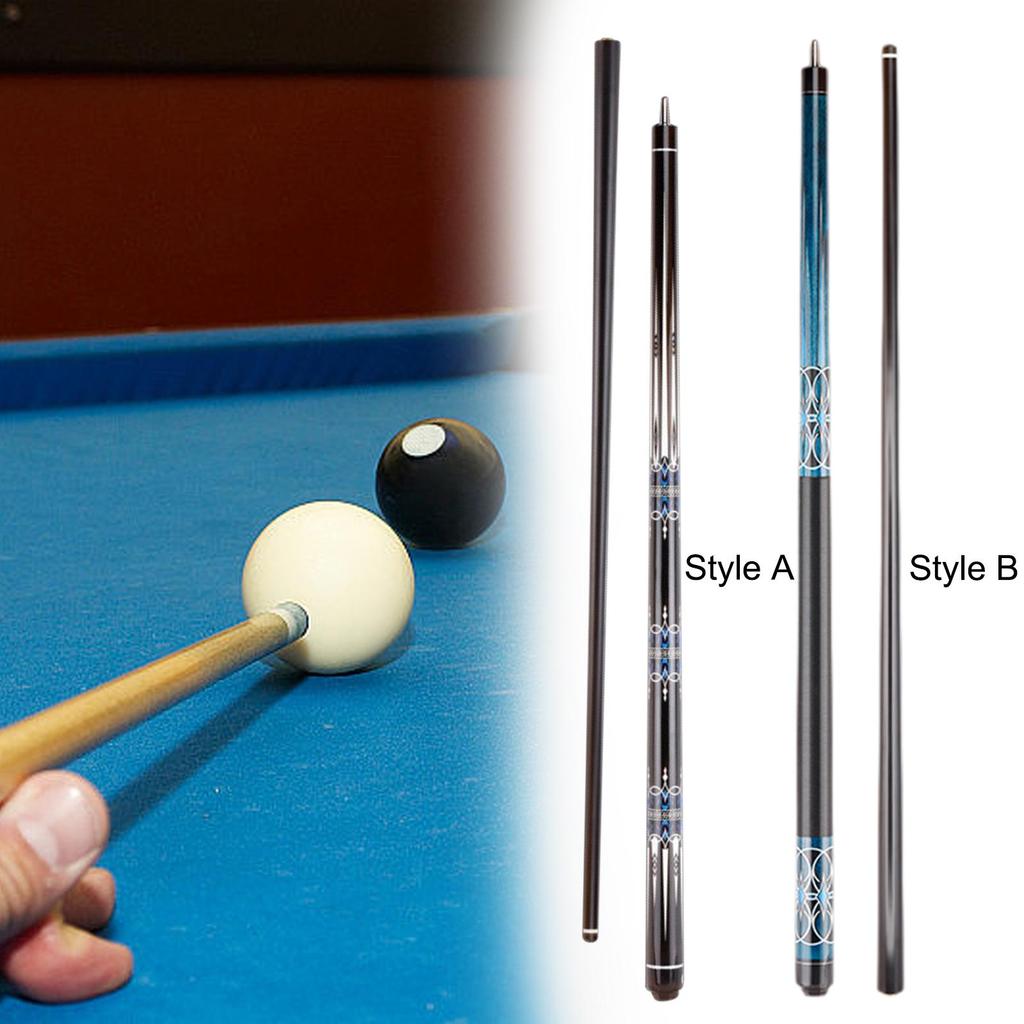 Portable Billiard Cue Carbon Fiber 58 Inch Snooker Stick for Game Enthusiasts