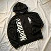 Unisex Oversized Trendy European Hoodie with Classic Letter Print