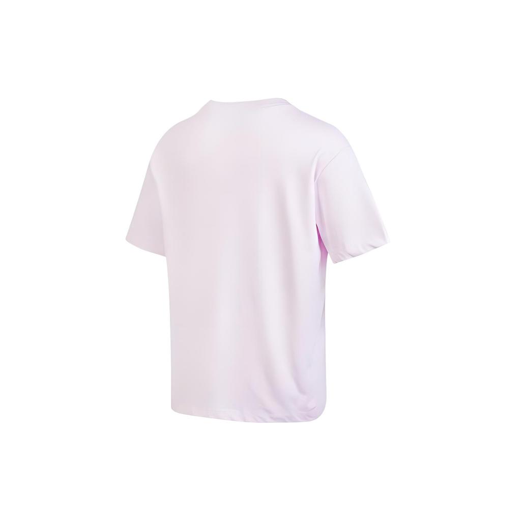 Nike Sportswear Essential Logo Solid Color Crew Neck Pullover Drop Shoulder T-Shirt Women T-Shirt Purple DN5698-530