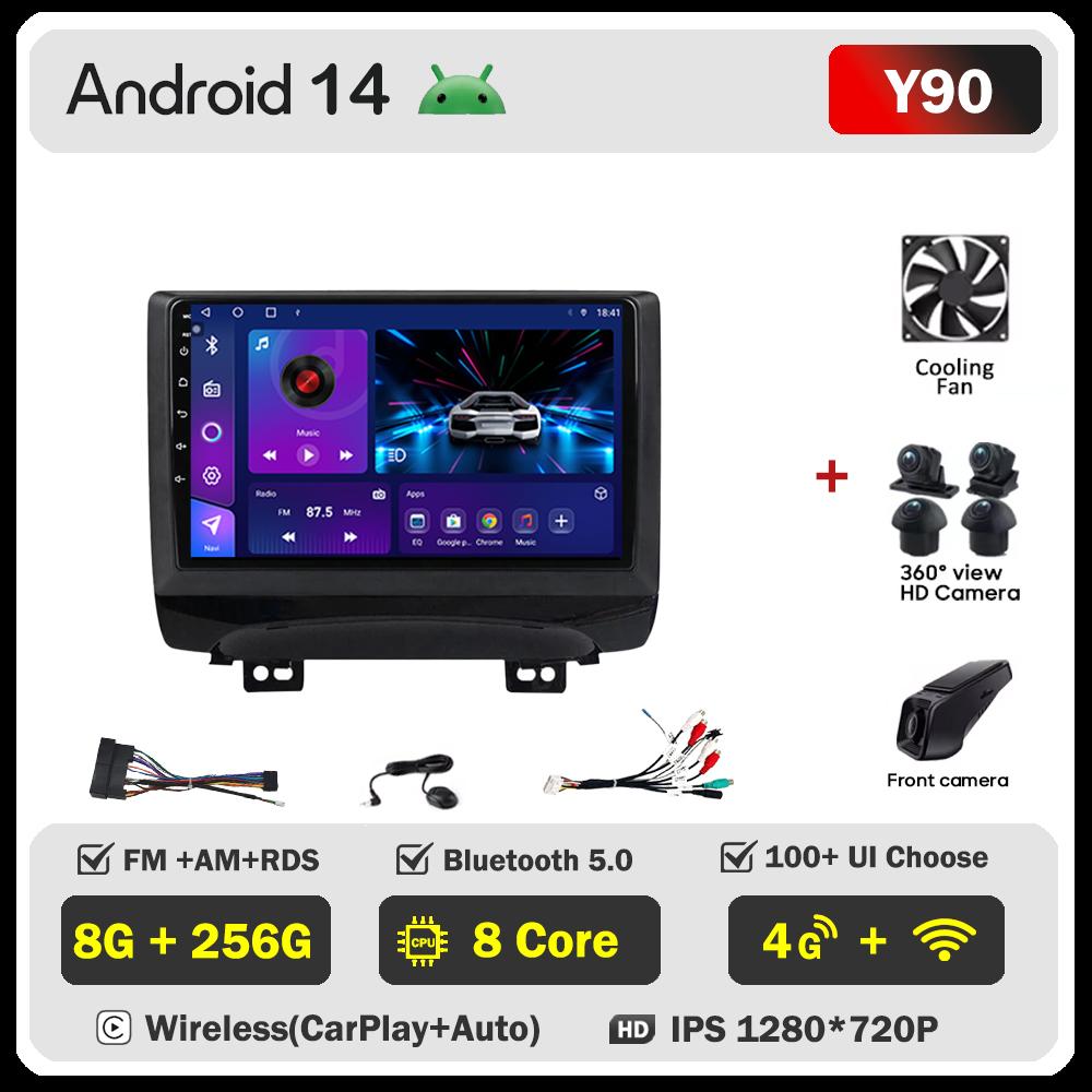 Android 14 Car Radio For JAC Refine S3 2013 -2016 Stereo Head Unit  Intelligent Car Systems Mirror Link Wifi Touch Screen Wifi