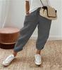2024 European & American Style Print Cotton Linen Casual Pocket Long Pants