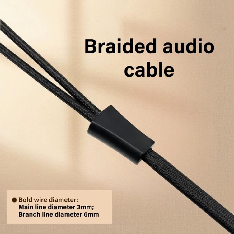 Audios Headphones Auxs Cable Cord Replacement for HD650 HD600 HD580 HD660S Headsets