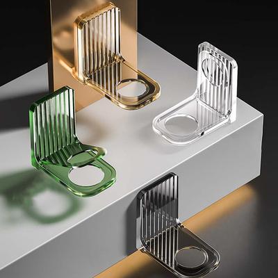 Leichter Luxus Duschgel Flaschenhalter Verstellbarer Shampoo Flaschenhalter Handseifenspender Haken Wandmontage Freies Stanzen