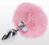 Pompom Plug 6 X 2.7cm Pink - TABOOM - Anal Jewelry