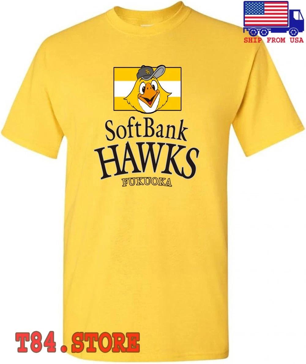 Fukuoka SoftBank Hawks Men s Yellow Size S to 5XL 4XL