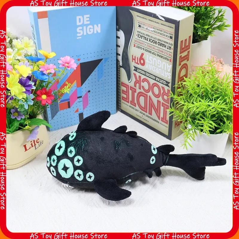 Roblox Pressure Eyefestation Plush Stuffed Toy 34Cm Luminous Multi Eyed Fish Soft Hugging Pillow For Game Fans Bedroom Decor