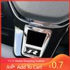 For VW New Car Styling Steering Wheel Covers Stickers Accessories For Volkswagen GOLF 7 GTi MK7 POLO 2014 2015 Steering Wheel
