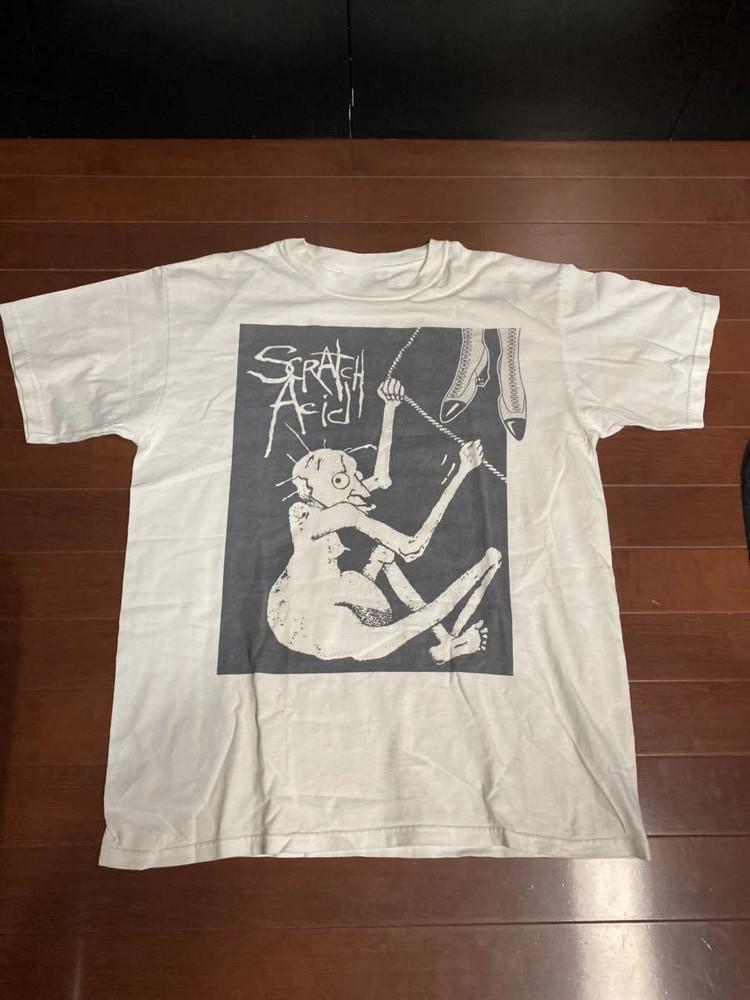 

Scratch Acid Band Rock Tour Tee Adult Cotton Shirt TA99 Unisex T-Shirt L