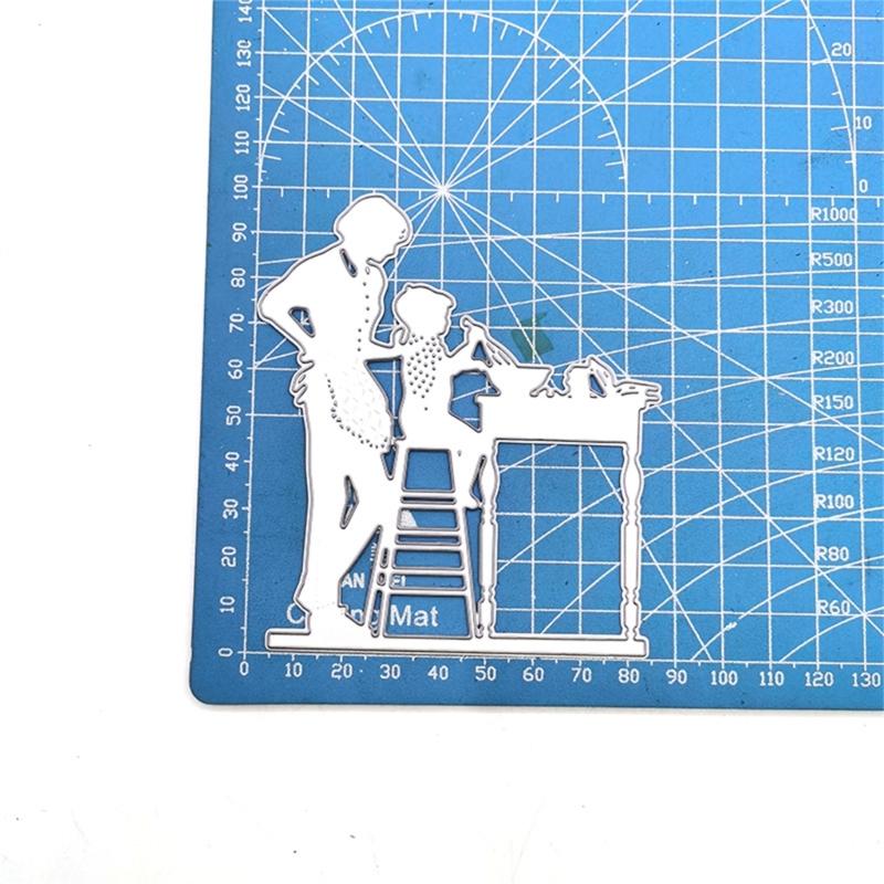 Father Day Metal Die Cuts Mother Day Cutting Dies Cut for DIY Photo Scrapbooking Card Album Stencils Embossing Molds