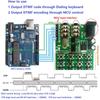 AE11A04 DTMF Voice Decoders Module Voice Input Interface with LED Indicator For MT8870/CE004/CE005/CE023/AD22B04