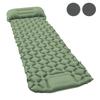 190cm Inflatable Mat Outdoor Camping Sleeping Pad Ultralight Thicken with Built-in Pillow & Pump Air Ma for Travel Hiking