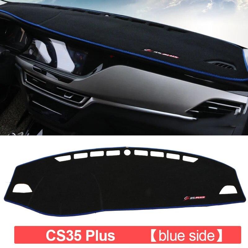 For Changan CS35Plus 2018    LHD Car Dashboard Covers Mat Sun Shade Pad Instrument Panel Carpets Anti-UV Accessories