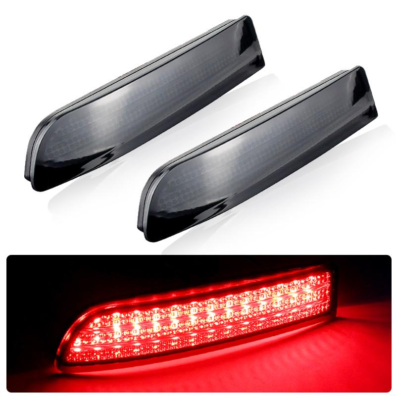 2X Car Led Tail Light Parking Brake Rear Bumper Reflector Lamp For Toyota Avensis/Alphard Mki/Rav4 Led Tail Lights Fog Stop Park