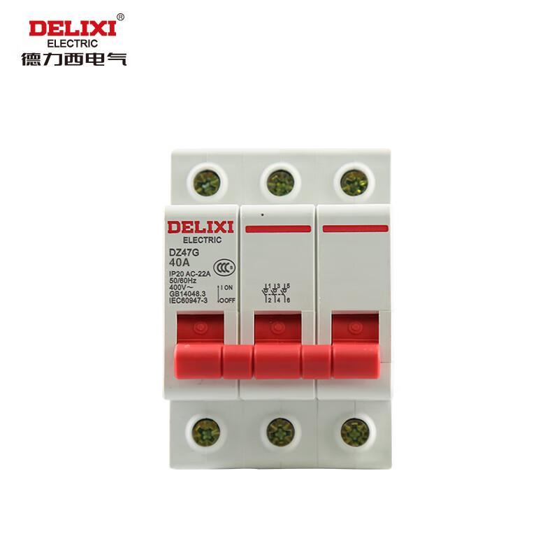 DELIXI ELECTRIC DZ47G Miniature Modular Isolating Circuit Breaker