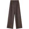 Women's Thickened Lamb Wool Straight Leg Casual Pants