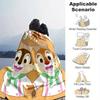 1pc, Chip & Dale Stuffed Animal Cute Cartoon Character Decorative Throw Blanket for Home, Living Room, Bedroom, Travel, Camping, Car, Beach,