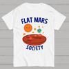 Flat Mars Society Nerdy T-Shirt