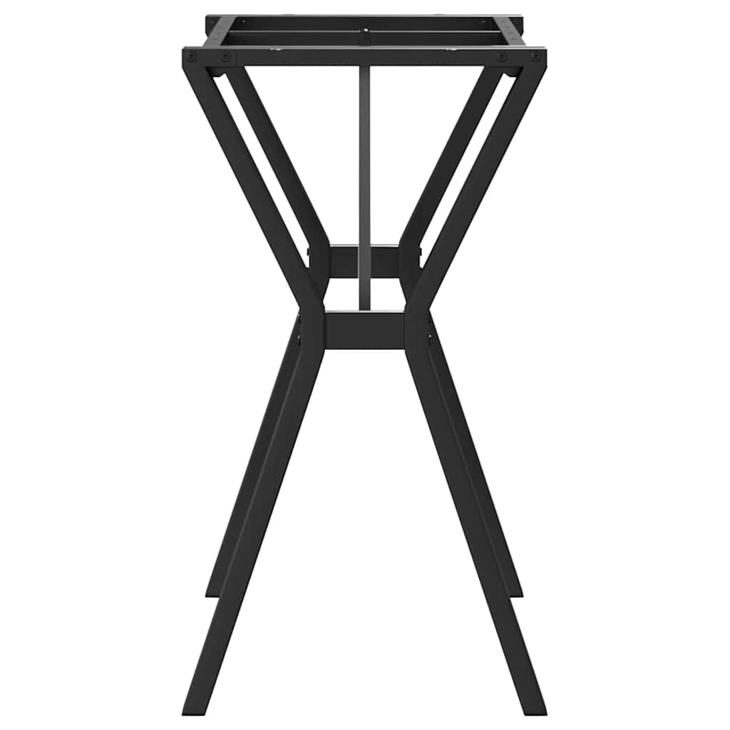 Y shaped Dining Table Frame 80 x 40 x 73 cm Steel