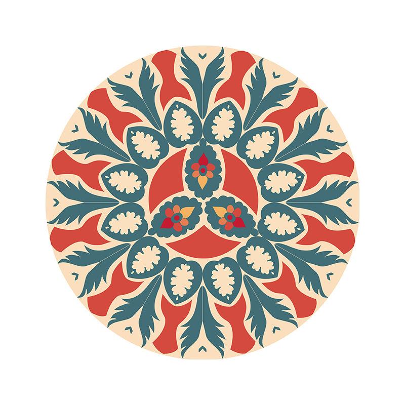 Anti-scalding Insulation Pad Bohemia Coaster Custom Absorbent Dinner Plate Mats Non-slip Tea Pads Placemat Kitchen Tableware
