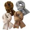 Scarf Women'S Winter Imitation Cashmere Scarf Tide Student Wool Knitted Warm Couple Scarf