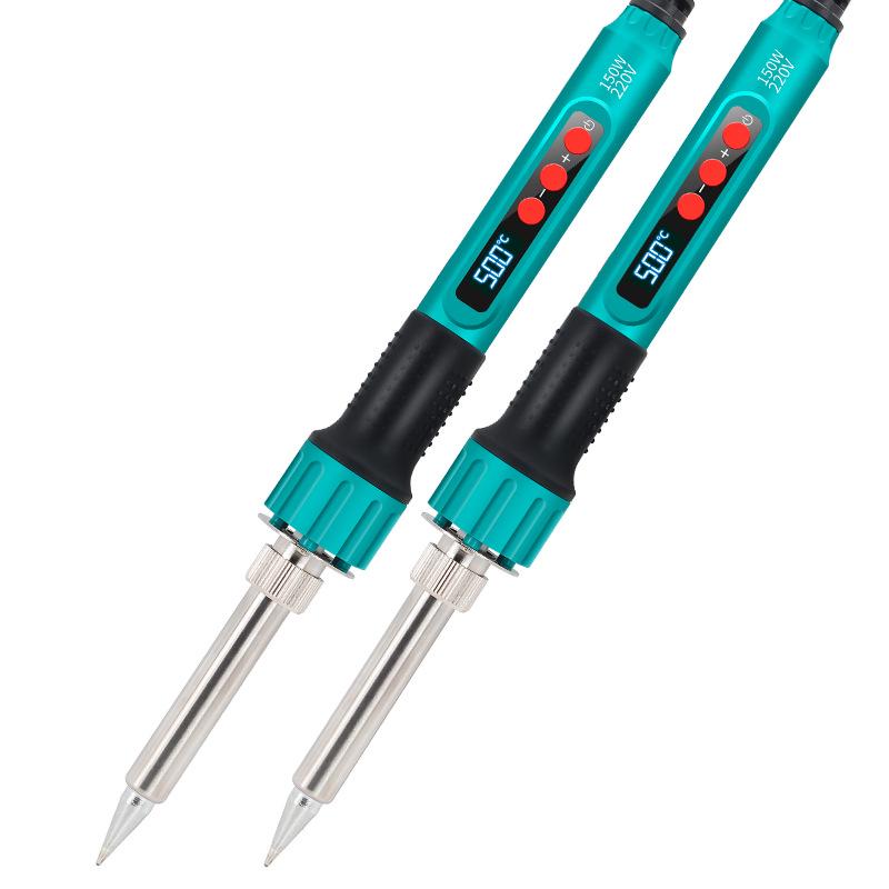 High-Power 200W Digital Soldering Iron with Temperature Control, US/EU Spec, 150W for Home Use