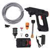 Cordless Pressure Washer Portable 900PSI 8.888Ah Battery Powered High Pressure Washer Gun With 6 In 1 Nozzle EU Plug