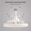 Modern Design E27 Screw Fan Light Simple Practical Indoor Multifunction Suspension With Remote Control Smart Fan Light