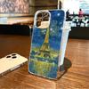 Oil Painting In the Style of Van Gogh Phone Case For iPhone17,16,15,14,13,12,11 Plus,Pro Max Soft Transparent Cover