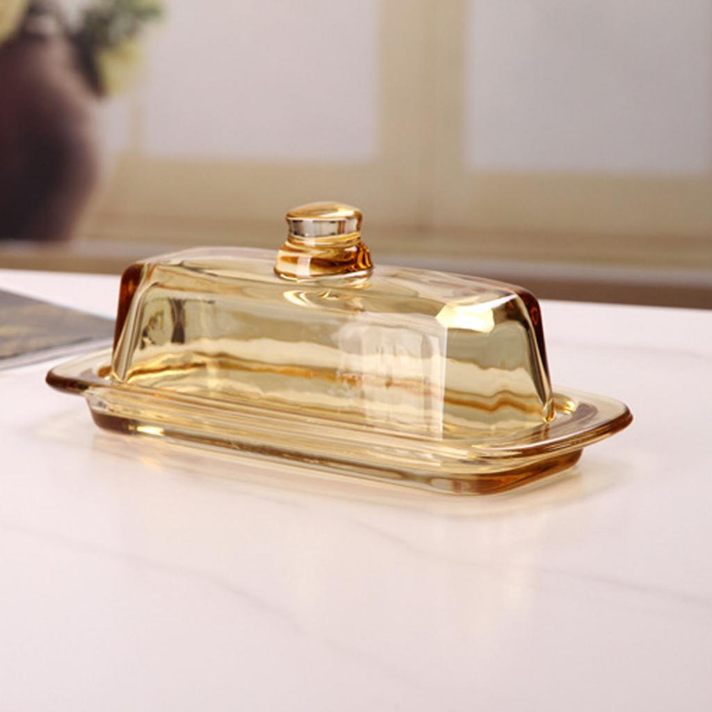 Glass Dish with Lid Rectangular Multifunction Airtight Cov Ed Tray Dishwash Safe for Count Top Fridge Refrig Ator
