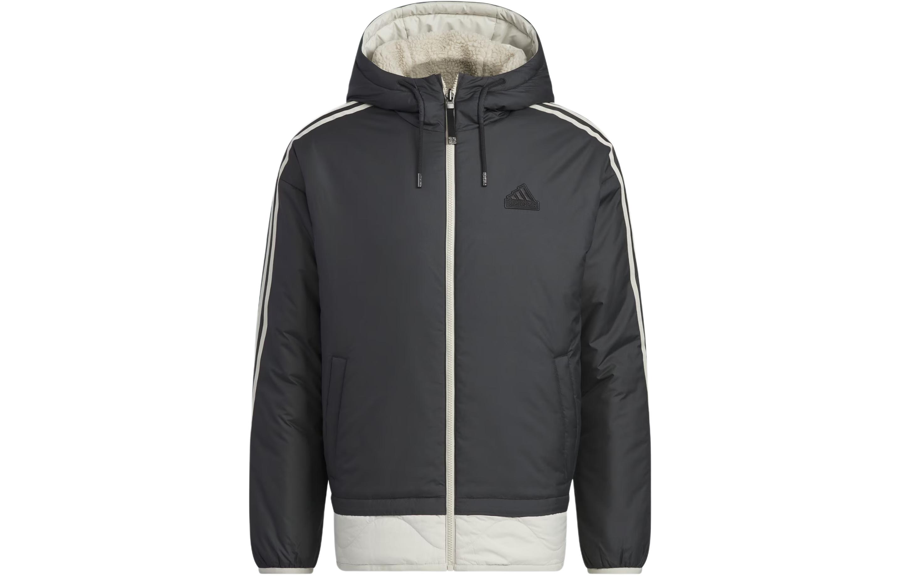 Adidas Year 2024 Reversible Padded Jacket Jackets & Coats Men s Black IW4038 M