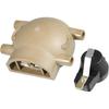 Terminal Ignition Distributor Cap with Rotor for Ford 4 Cylinder for Tractors 2N 8N 9N with Front Mount Distributor Replacement