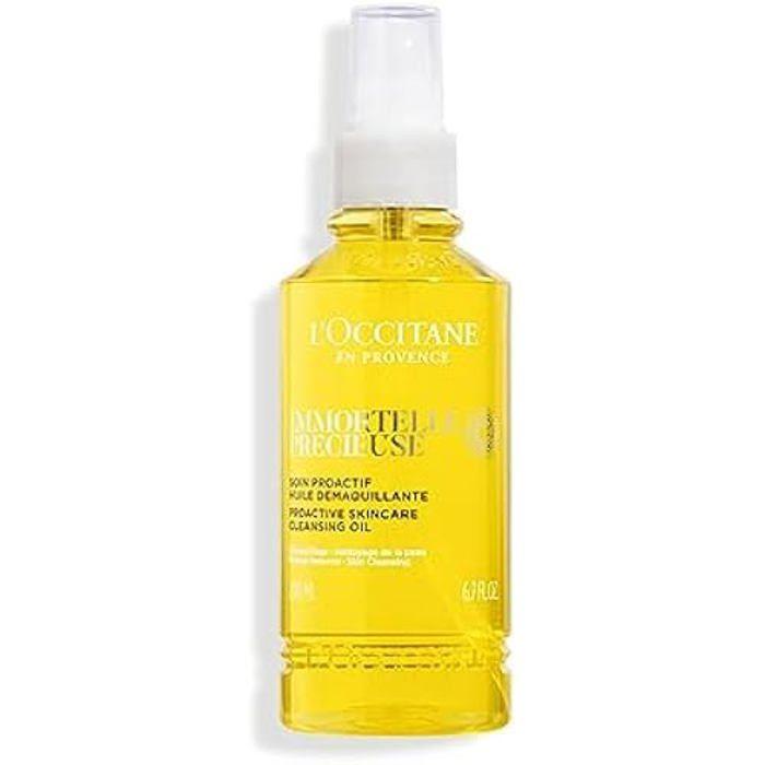 Huile Démaquillante - L'OCCITANE - Immortelle Précieuse - 200 Ml - Sans Parabène - Pour Tous Types De Peau