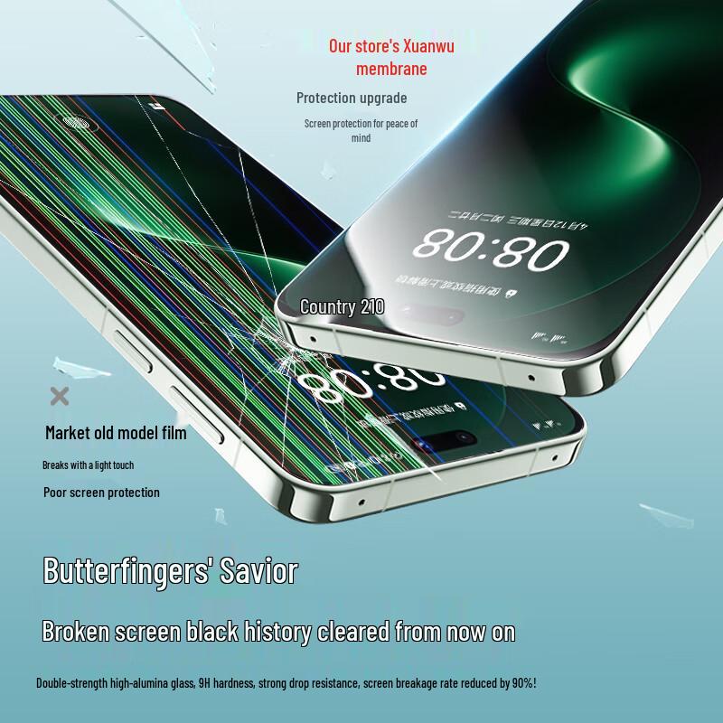 Huawei Nova 15 Pro/Ultra Tempered Glass Screen Protector (2-Pack)