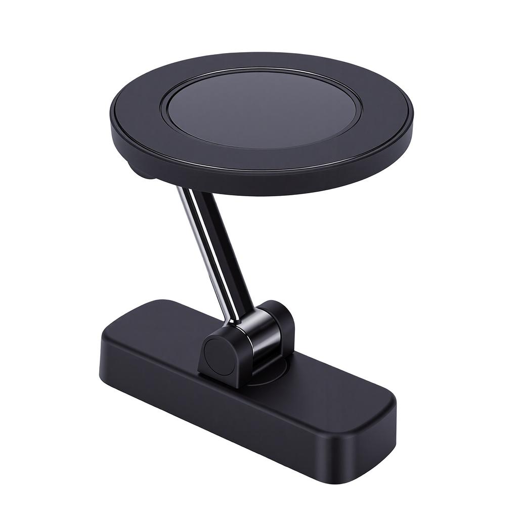 Phone Mount for Cart Gym 360 Rotation Dual Side Folding Design Heavy Duty N52 Magnetized Base