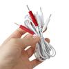 Electrode Wire Snap Connection Electrode Pad Cable For Ems Muscle Stimulator Massager Plug 2/4 Way Wires
