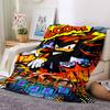 1pc Shadow Hedgehog Artwork Flannel Blanket for Super Soft Cute Comfort Blanket for Travel Bedding Couch Sofa Blanket Y73031