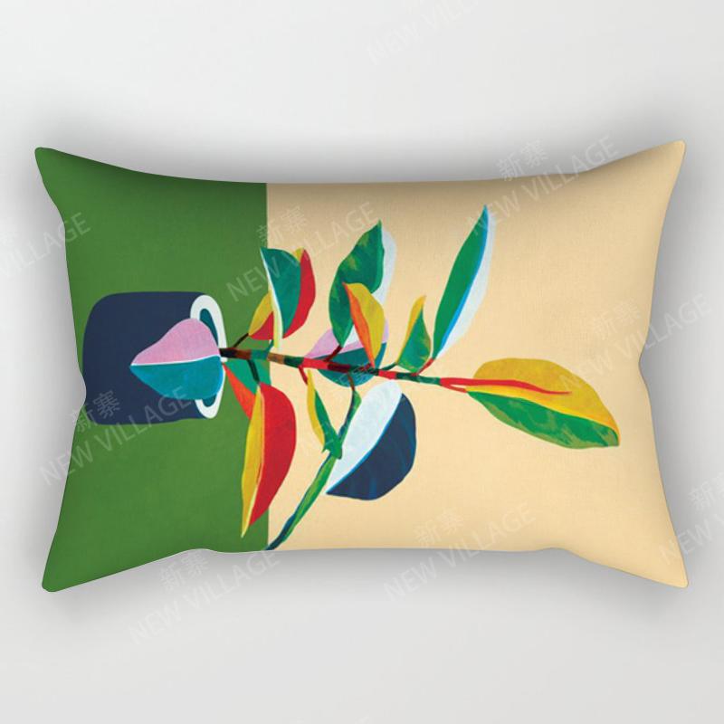 Nordic Fall Home Decor 30*50 Throw Pillow Cover Sofa Modern Abstract Geometric Boho Living Room Cushion Cover 50x70 30x50 40x60